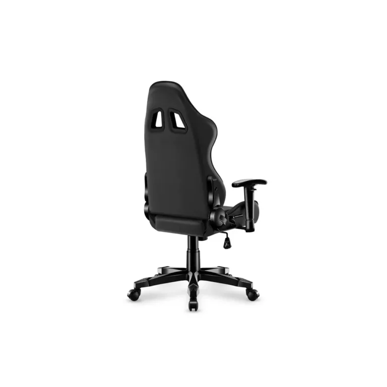 Huzaro HZ-Ranger 6.0 Black 61 cm laiune laste mänguritool, terasraam, kangas, 2D reguleeritavad käetoed, kuni 130 kg, must
