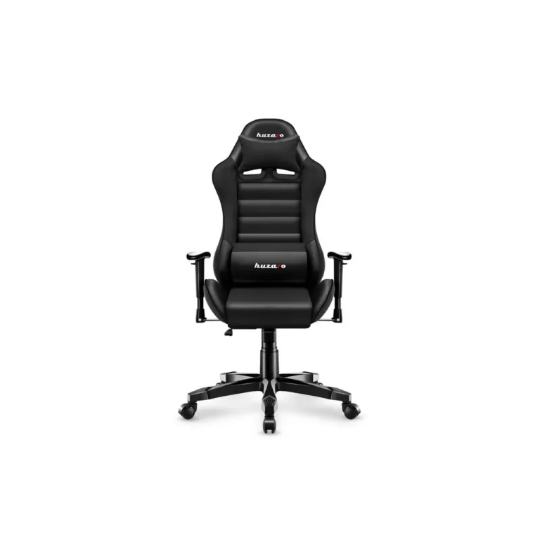Huzaro HZ-Ranger 6.0 Black 61 cm laiune laste mänguritool, terasraam, kangas, 2D reguleeritavad käetoed, kuni 130 kg, must