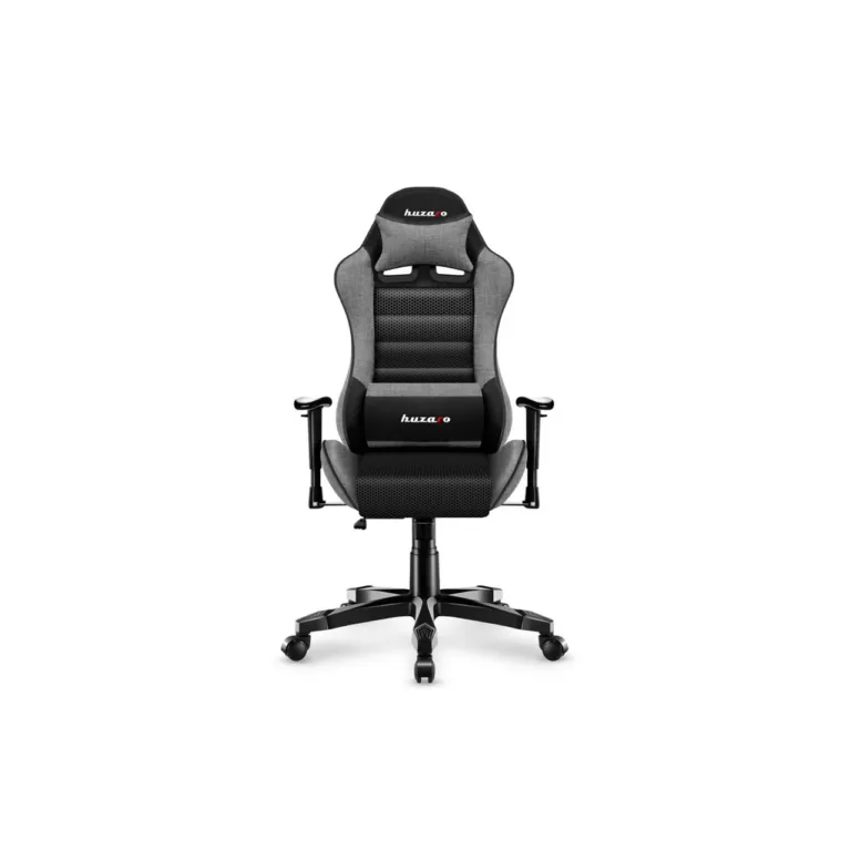Huzaro HZ-Ranger 6.0 hall/must laste arvutitool, 61x50x73,5 cm, 2D käetoed ja hingav kangas, max 130 kg