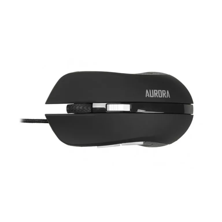 iBOX Aurora A-1 IMOGS9031 2400 DPI must LED-taustvalgustusega 1,8 m USB optiline hiir paremakäelistele, 6 nupuga PC jaoks