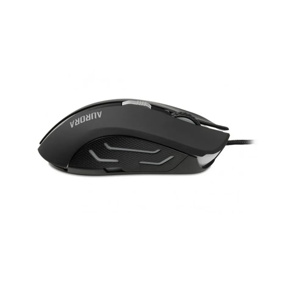 iBOX Aurora A-1 IMOGS9031 2400 DPI must LED-taustvalgustusega 1,8 m USB optiline hiir paremakäelistele, 6 nupuga PC jaoks – 5