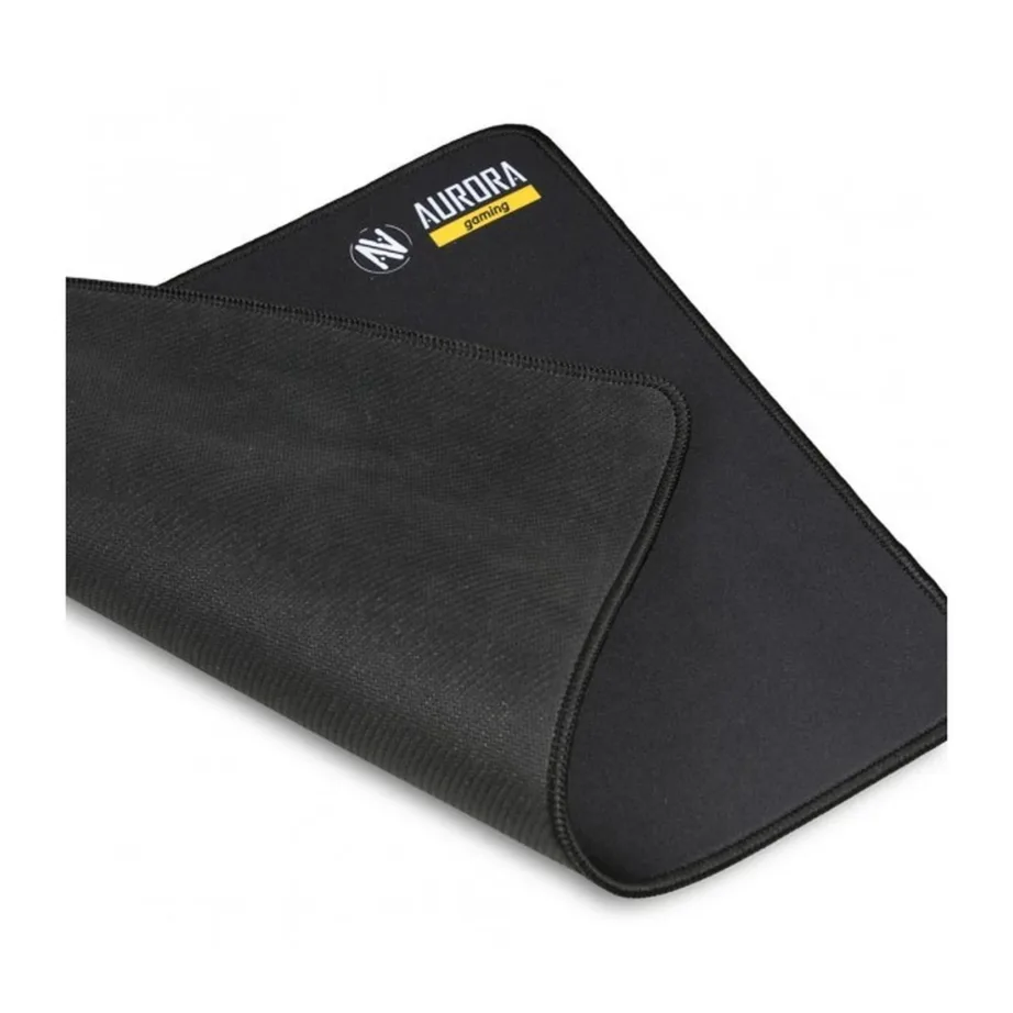 iBox Aurora MPG3 350x260x3 mm must mängurite hiirematt lõuendist ja kummist – 4