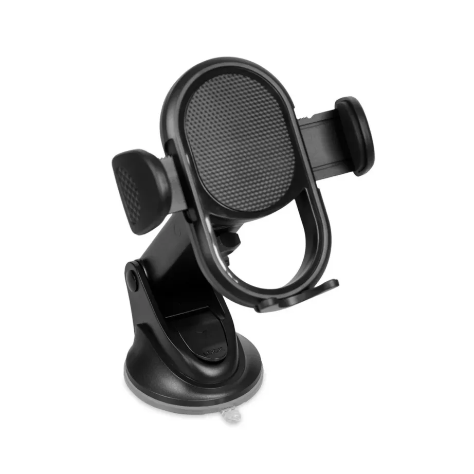 iBox ICH9 H-9 must plastikust autokinnitus nutitelefonile, iminapaga, horisontaalne/vertikaalne, põrutuskindel – 10