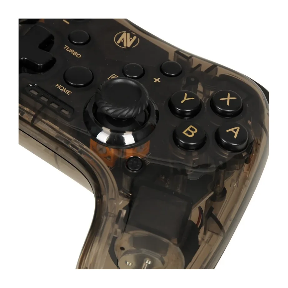 iBox IGP5 must Bluetooth analoog/digitaal mängupult 20 nupu ja vibratsiooniga Androidile, Nintendo Switchile, PC-le ja iOS-ile – 12