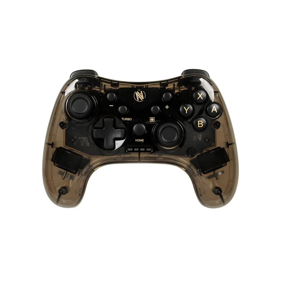 iBox IGP5 must Bluetooth analoog/digitaal mängupult 20 nupu ja vibratsiooniga Androidile, Nintendo Switchile, PC-le ja iOS-ile – 13