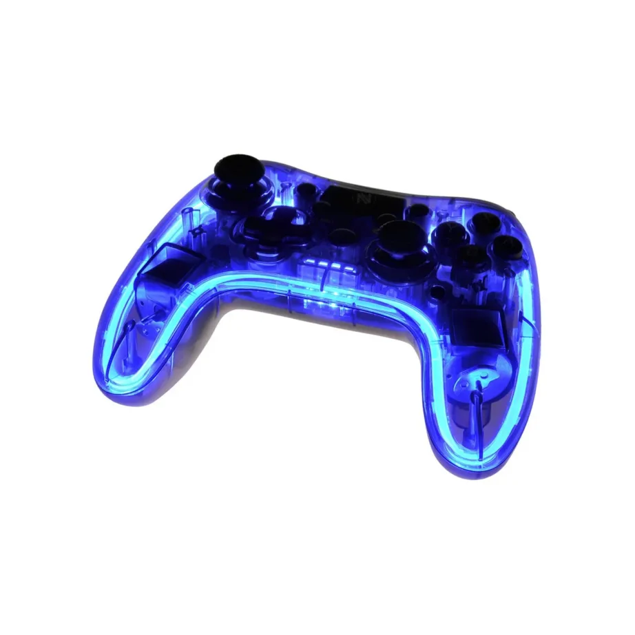 iBox IGP5 must Bluetooth analoog/digitaal mängupult 20 nupu ja vibratsiooniga Androidile, Nintendo Switchile, PC-le ja iOS-ile – 15