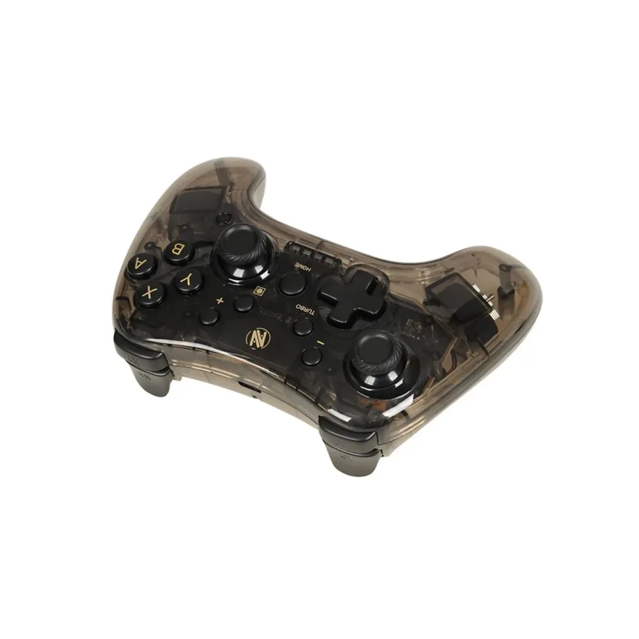 iBox IGP5 must Bluetooth analoog/digitaal mängupult 20 nupu ja vibratsiooniga Androidile, Nintendo Switchile, PC-le ja iOS-ile – 9