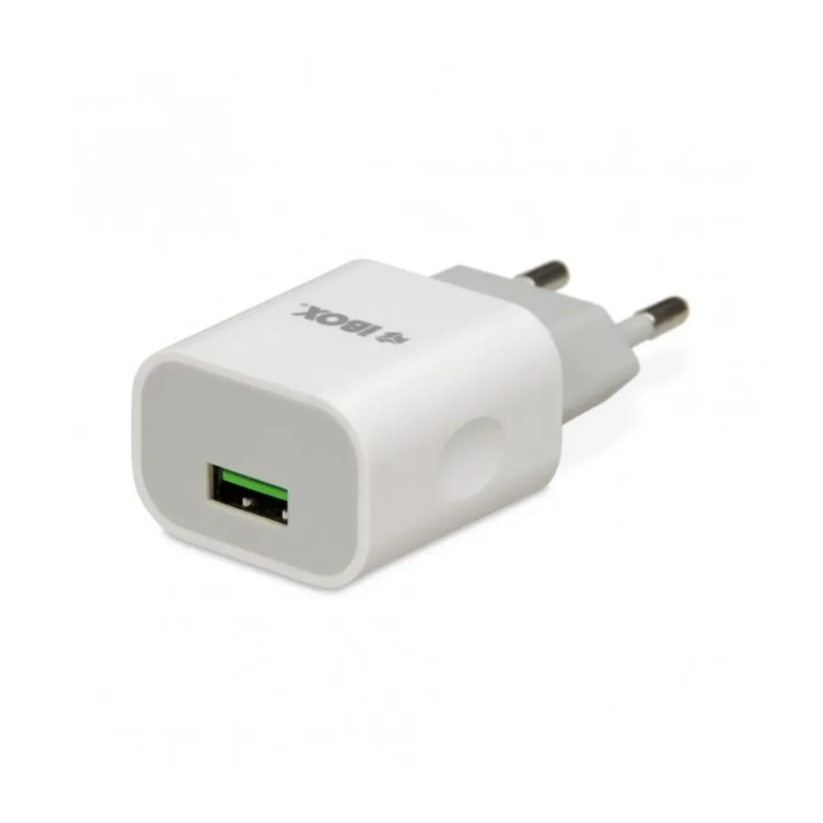 iBox ILUC35W valge 1A 5V USB 2.0 siselaadija, AC toitega, universaalne – 3