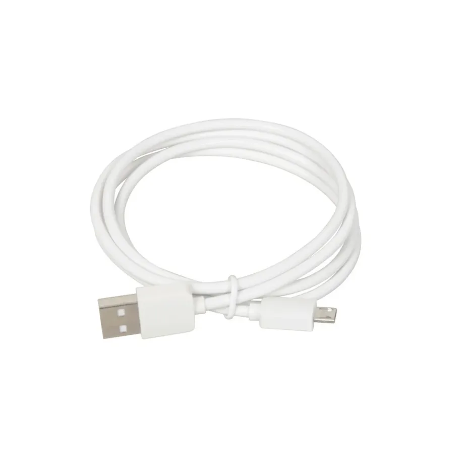 iBOX ILUC41W 2,4A 12W valge USB seinalaadija, 1x USB-A port ja 1 m microUSB-kaabel, universaalne kasutus – 2