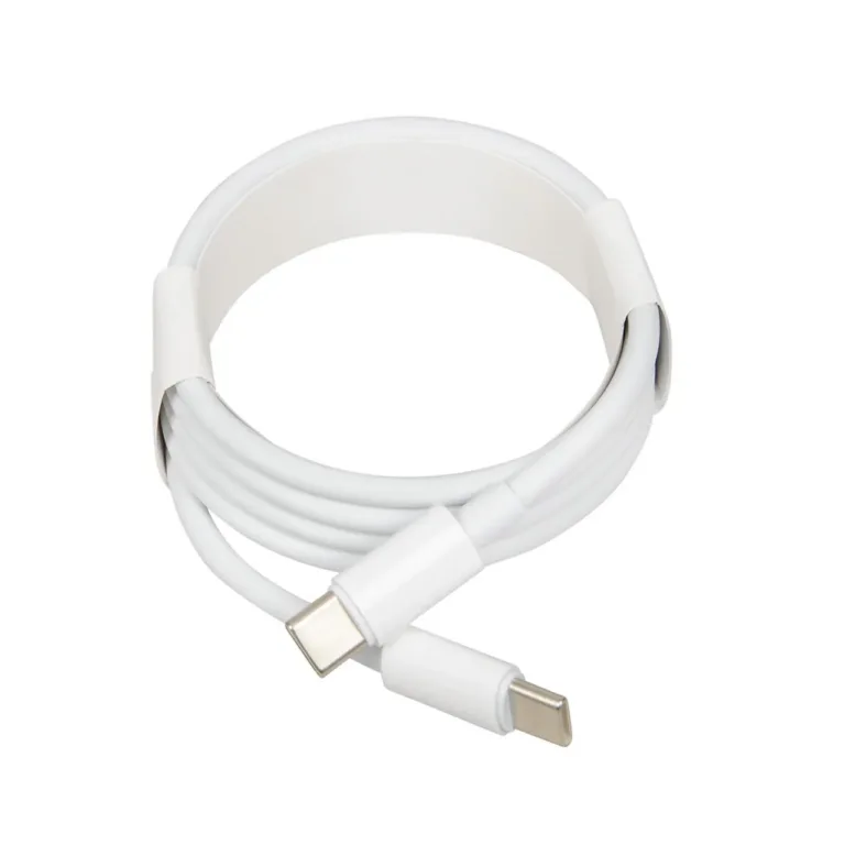 iBOX ILUC42W valge 33W GaN seinalaadija, USB-C ja USB-A, PD 3.0 ja QC 3.0, kaabel komplektis