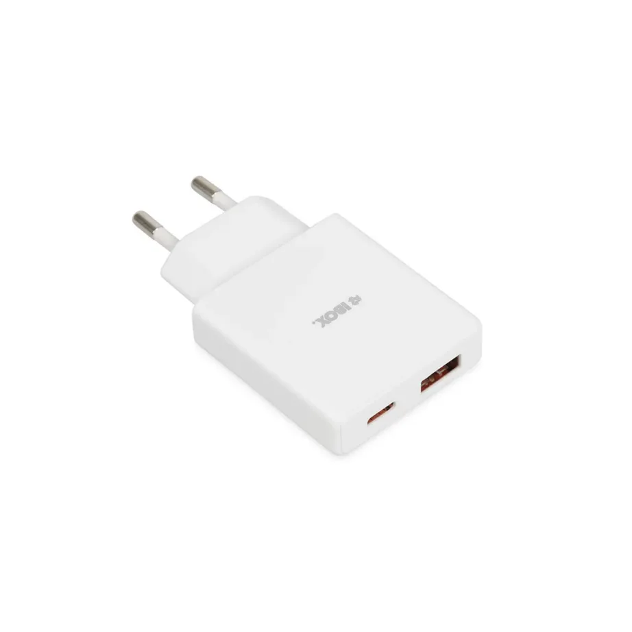 iBOX ILUC43W universaalne 30W valge USB-laadija, 2 porti, siseruumides kasutamiseks – 8