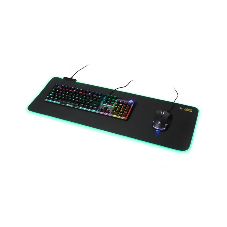 iBOX IMPG5 800x300x3 mm must USB LED-taustvalgustusega gaming hiirematt – 2