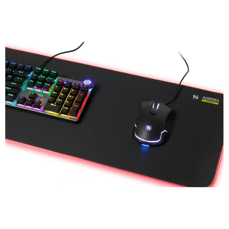 iBOX IMPG5 800x300x3 mm must USB LED-taustvalgustusega gaming hiirematt – 4