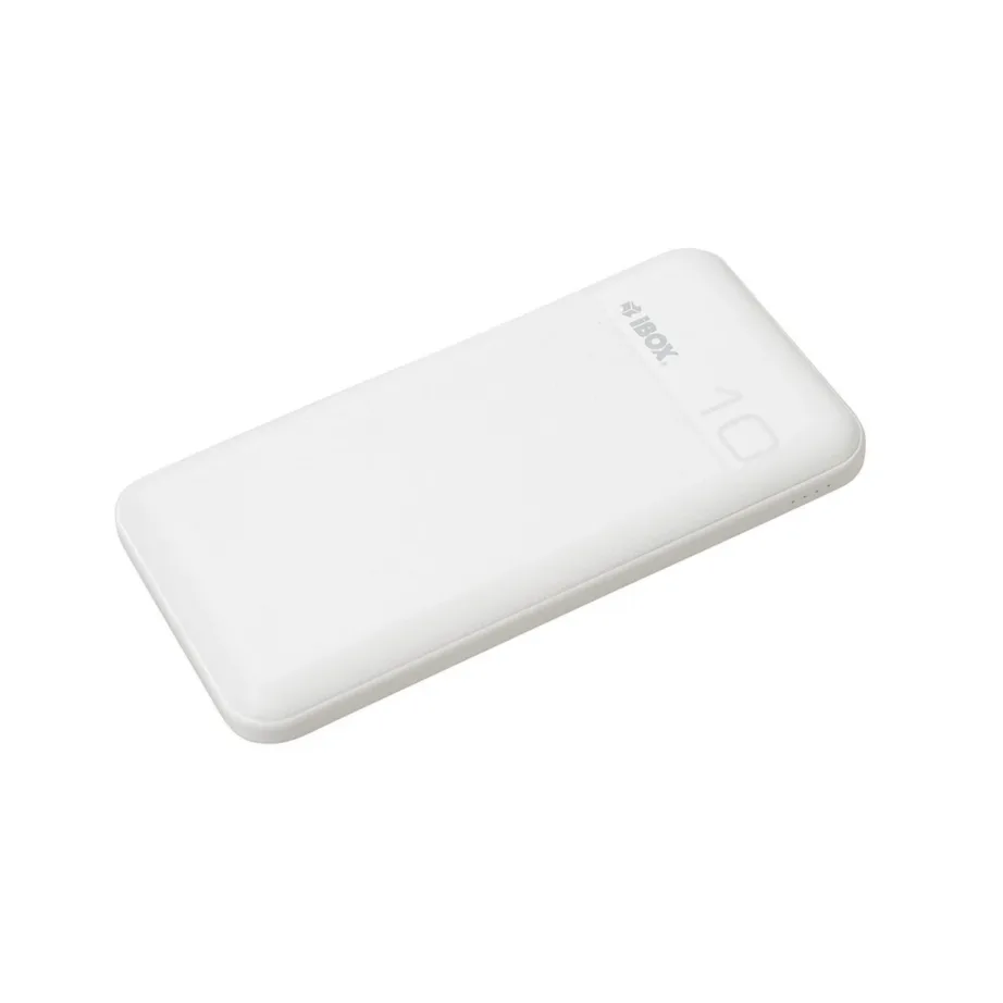iBOX IPB10 10000 mAh valge Li-Ion kiirlaadimisega akupank USB-C ja USB-A, 20W, 144x74x15 mm – 4