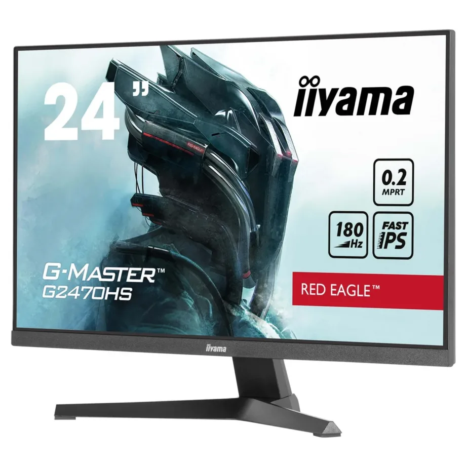 iiyama G-MASTER G2470HS-B1 23,8″ 180Hz Full HD Fast IPS LCD mängurimonitor, must, sisseehitatud kõlarid – 5