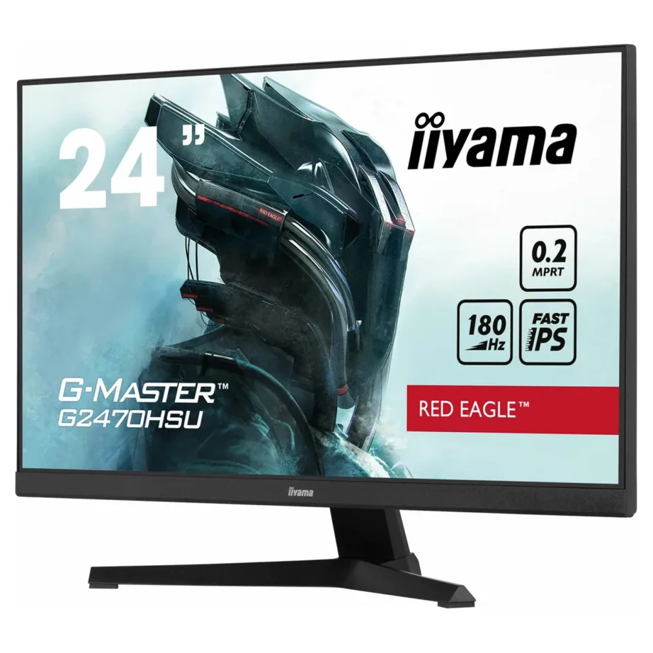 iiyama G-MASTER G2470HSU-B6 23,8″ 180Hz IPS mängurimonitor, Full HD, 0,2 ms, must, sisseehitatud kõlarid, VESA kinnitus – 9