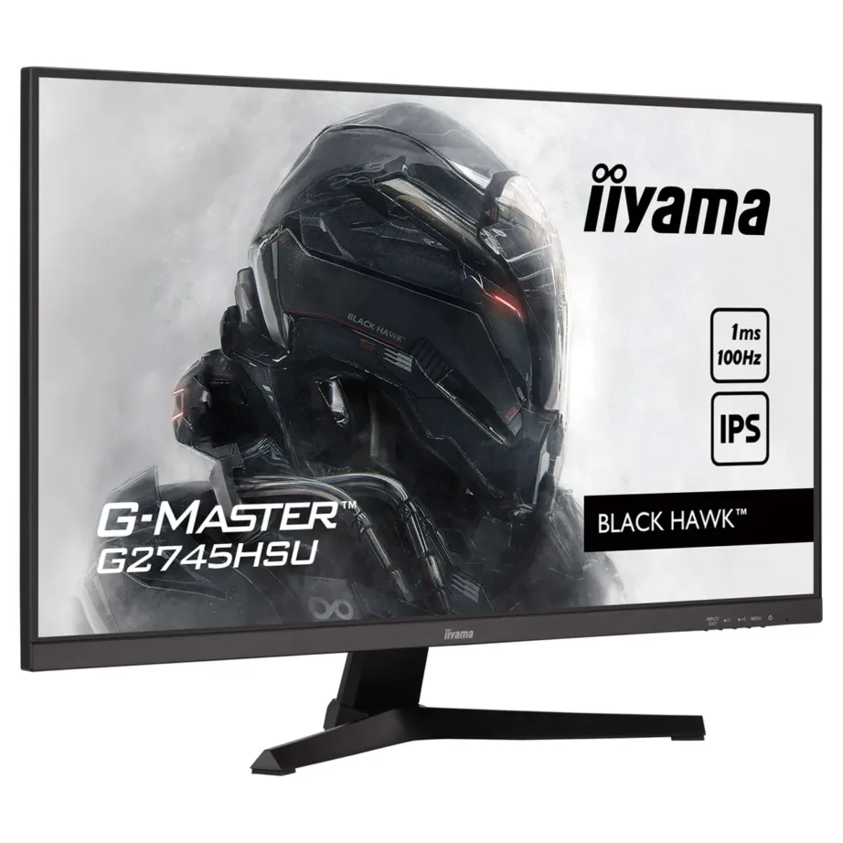 iiyama G-MASTER G2745HSU-B2 27″ IPS 100Hz Full HD matt LED-monitor, must, 1 ms, sisseehitatud kõlarid, VESA, mänguritele – 6