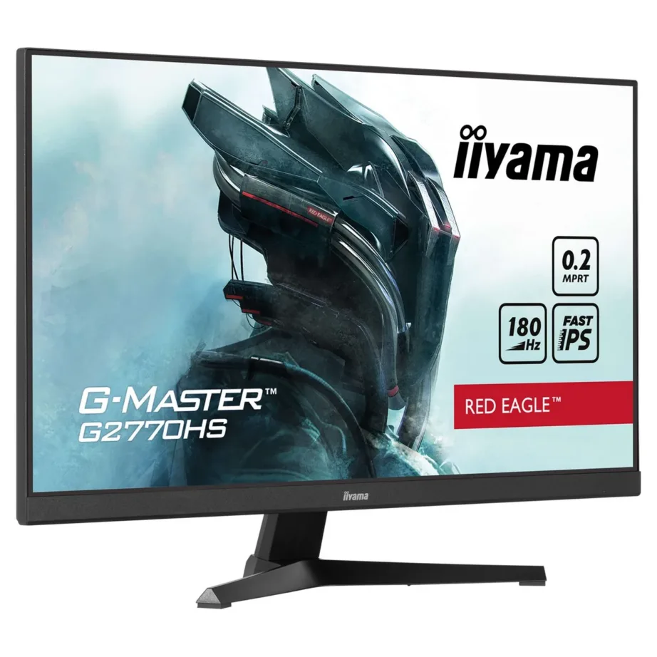 iiyama G-MASTER G2770HS-B1 27″ 180Hz Full HD Fast IPS mängurimonitor, must, sisseehitatud kõlarid – 5