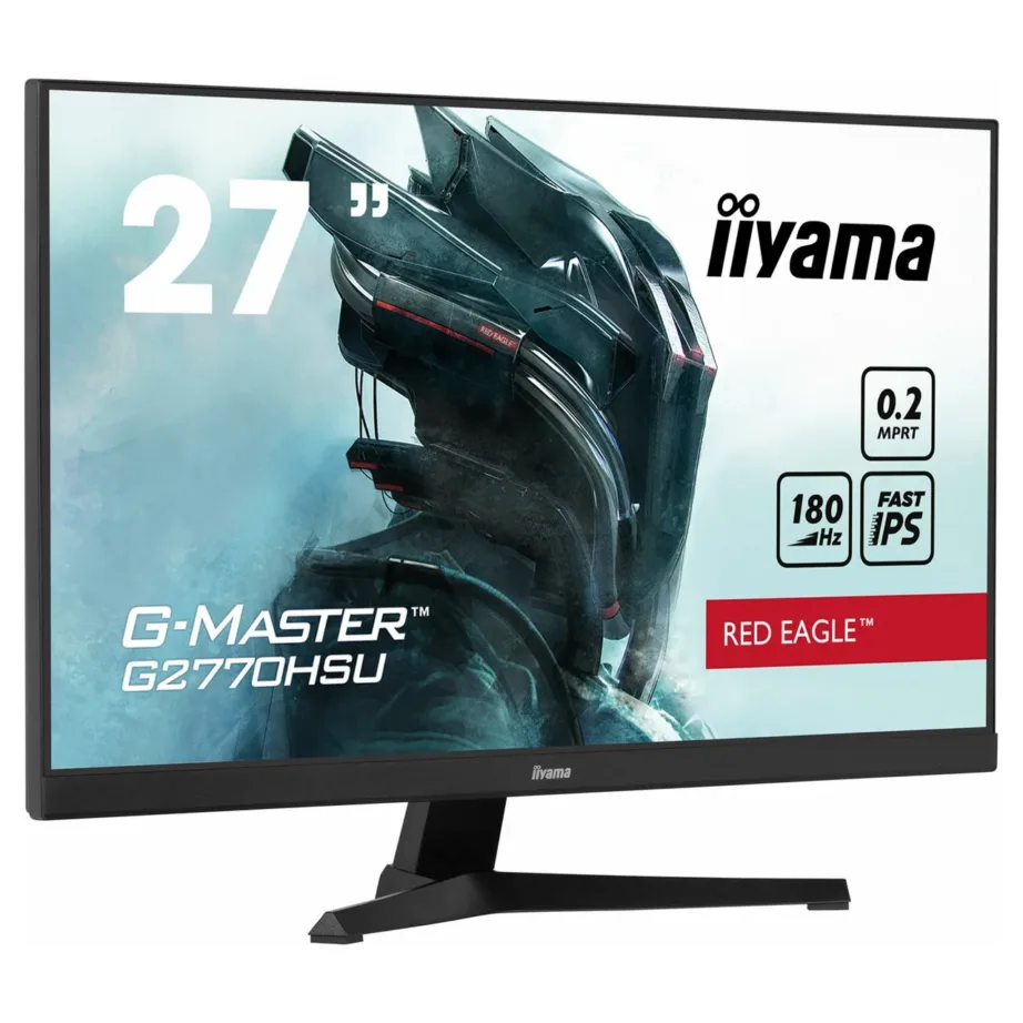 iiyama G-MASTER G2770HSU-B6 27″ 180Hz IPS Full HD mängurimonitor, must, sisseehitatud kõlarid, USB-jaotur – 6