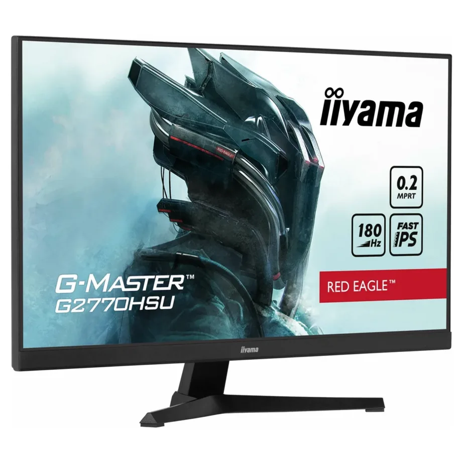 iiyama G-MASTER G2770HSU-B6 27″ 180Hz IPS Full HD mängurimonitor, must, sisseehitatud kõlarid, USB-jaotur – 7