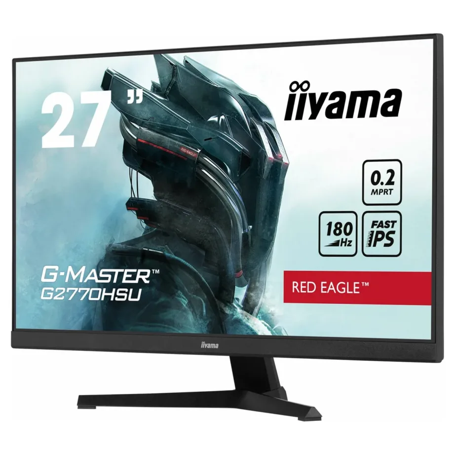 iiyama G-MASTER G2770HSU-B6 27″ 180Hz IPS Full HD mängurimonitor, must, sisseehitatud kõlarid, USB-jaotur – 9