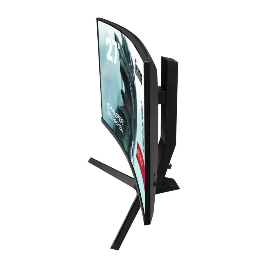 iiyama G-MASTER GB2766HSU-B1 27″ 165Hz kumer Full HD VA LED mängumonitor FreeSync Premium, must – 12