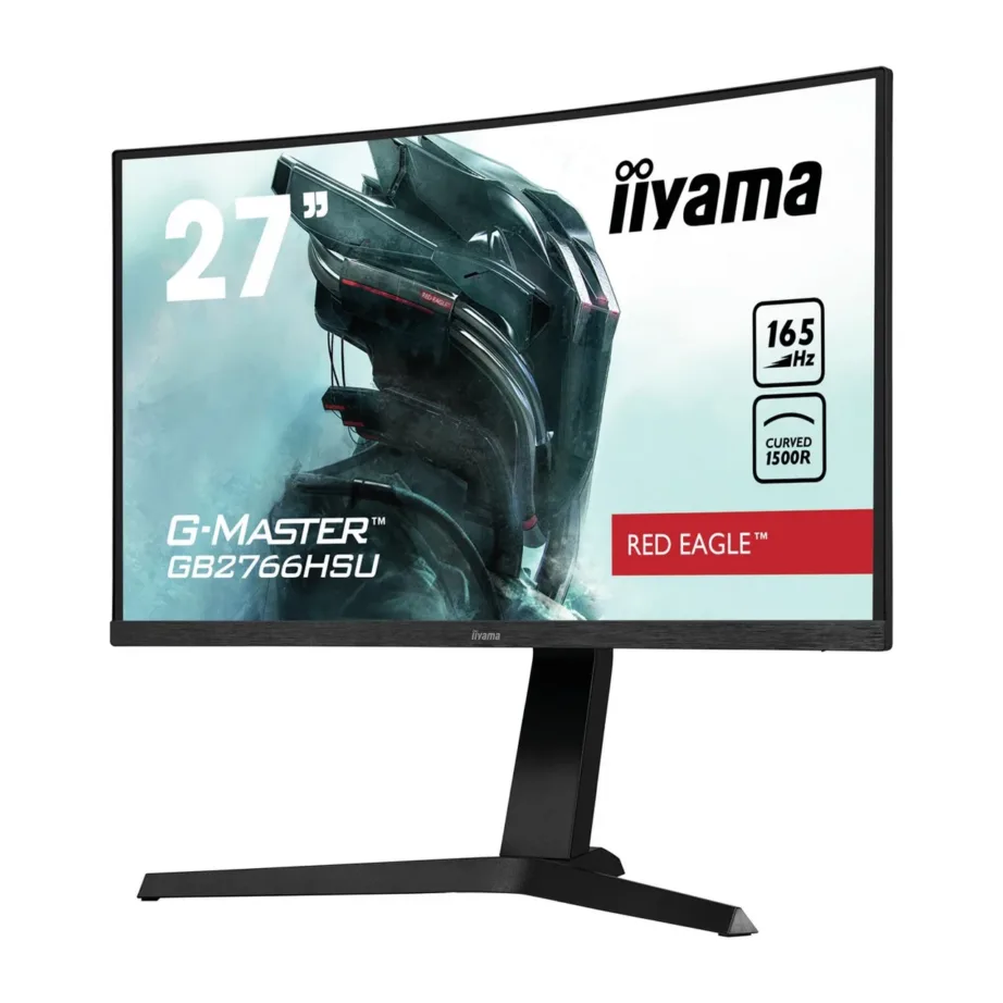 iiyama G-MASTER GB2766HSU-B1 27″ 165Hz kumer Full HD VA LED mängumonitor FreeSync Premium, must – 3