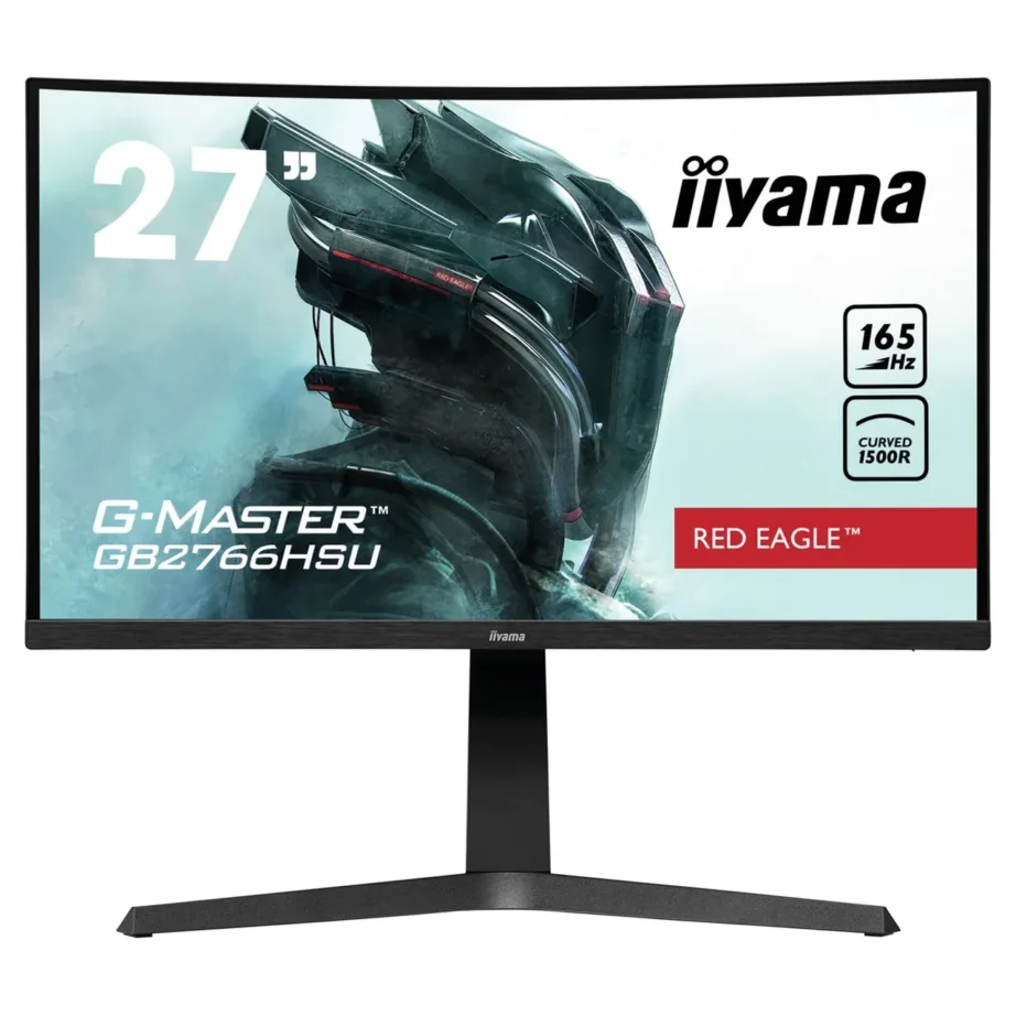 iiyama G-MASTER GB2766HSU-B1 27″ 165Hz kumer Full HD VA LED mängumonitor FreeSync Premium, must – 9
