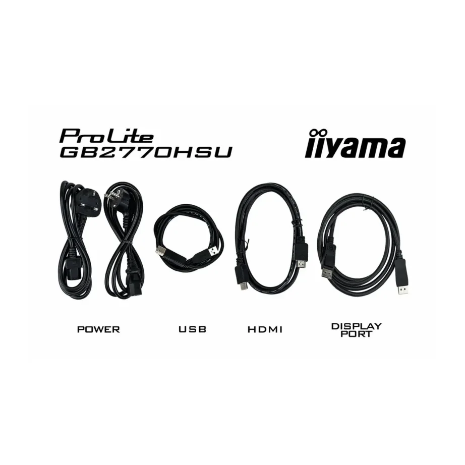 iiyama G-Master GB2770HSU-B6 27″ Full HD 180 Hz IPS mängurimonitor must, sisseehitatud kõlarid, kõrguse reguleerimine – 13