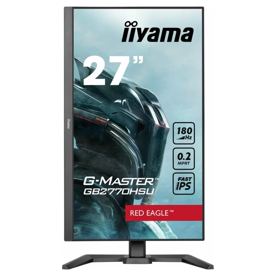 iiyama G-Master GB2770HSU-B6 27″ Full HD 180 Hz IPS mängurimonitor must, sisseehitatud kõlarid, kõrguse reguleerimine – 14