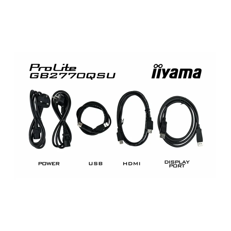 iiyama G-MASTER GB2770QSU-B6 27″ 180 Hz IPS 2K Ultra HD mängurimonitor, 2560×1440, must, ergonoomiline, kõlaritega – 11