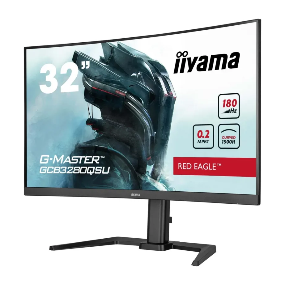 iiyama G-MASTER GCB3280QSU-B2 31,5″ 180 Hz kumer Dual QHD VA LED mängurimonitor, 2560×1440, must – 7