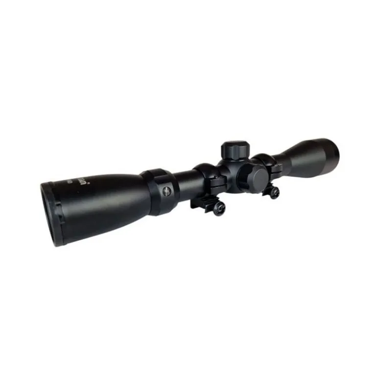 Industry Brand IB-1521 3-9x40 must metallist sihik, 1-tolline toru, 320 mm, 435 g, valgustatud rist
