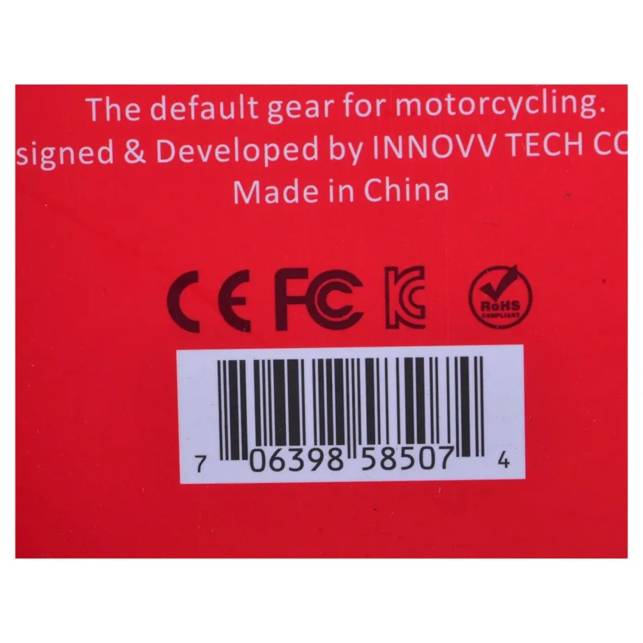 INNOVV K5 4K Ultra HD kahekaameraline mootorratta videosalvesti, Wi-Fi, GPS, kuni 512GB mälukaarditoega, must – 4