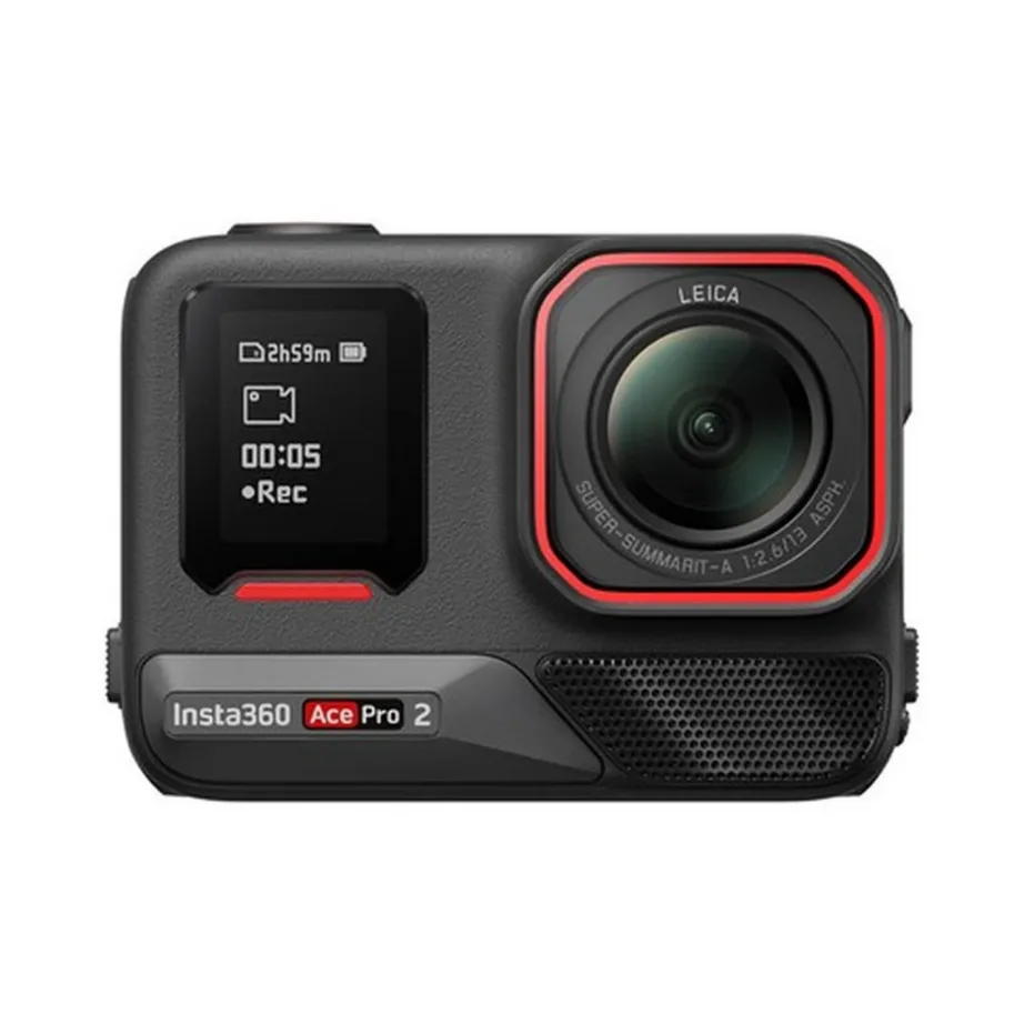 Insta360 Ace Pro 2 CINSBBGA_dual must 50 MP 8K Ultra HD veekindel (12 m) spordikaamera 2,5″ puuteekraaniga – 2