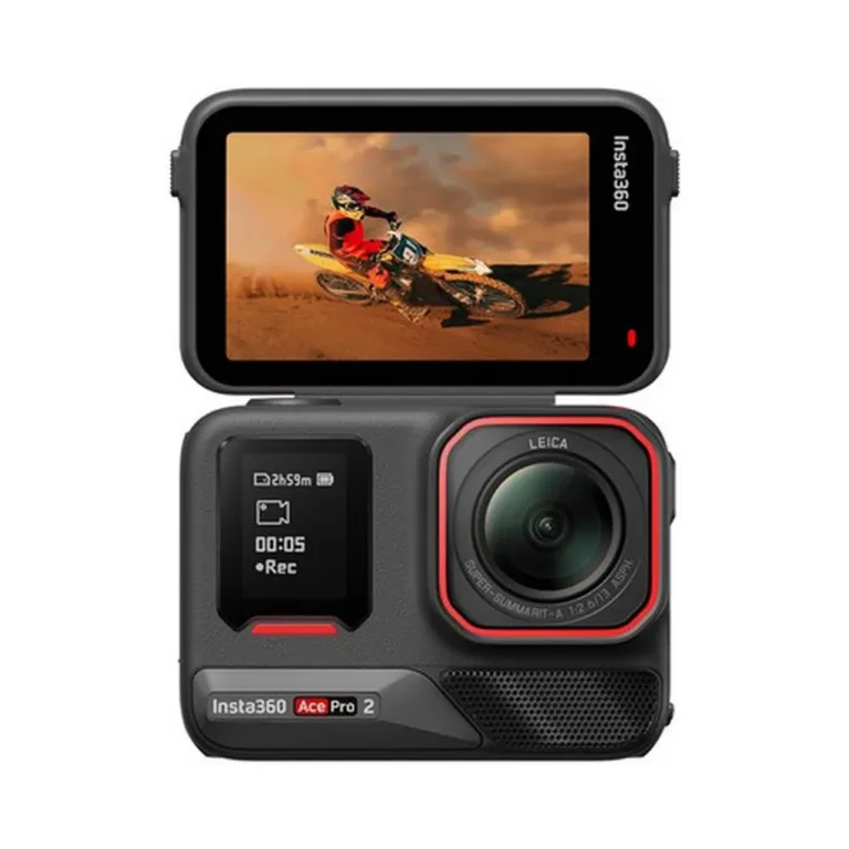 Insta360 Ace Pro 2 CINSBBGA_dual must 50 MP 8K Ultra HD veekindel (12 m) spordikaamera 2,5