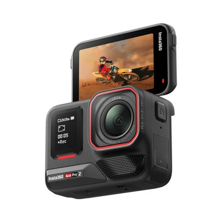 Insta360 Ace Pro 2 CINSBBGA_dual must 50 MP 8K Ultra HD veekindel (12 m) spordikaamera 2,5