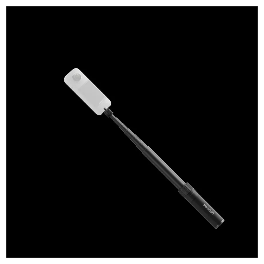 Insta360 Bullet Time Selfie Stick 2.0 29,7–120 cm must statiivkäepide X5/X4/X3/ONE X2/ONE RS/ONE X/ONE R kaameratele – 4