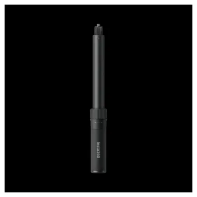 Insta360 Bullet Time Selfie Stick 2.0 29,7–120 cm must statiivkäepide X5/X4/X3/ONE X2/ONE RS/ONE X/ONE R kaameratele