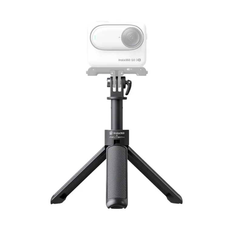 Insta360 CINSAAVB Mini 2-in-1 statiivkäepide, must, 162 mm, 92 g, ABS/PC/alumiinium, sobib Insta360 X4, GO 3S, Ace Pro, Link 2 jt