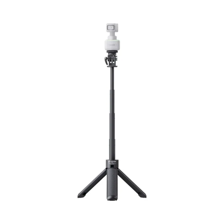 Insta360 CINSAAVB Mini 2-in-1 statiivkäepide, must, 162 mm, 92 g, ABS/PC/alumiinium, sobib Insta360 X4, GO 3S, Ace Pro, Link 2 jt