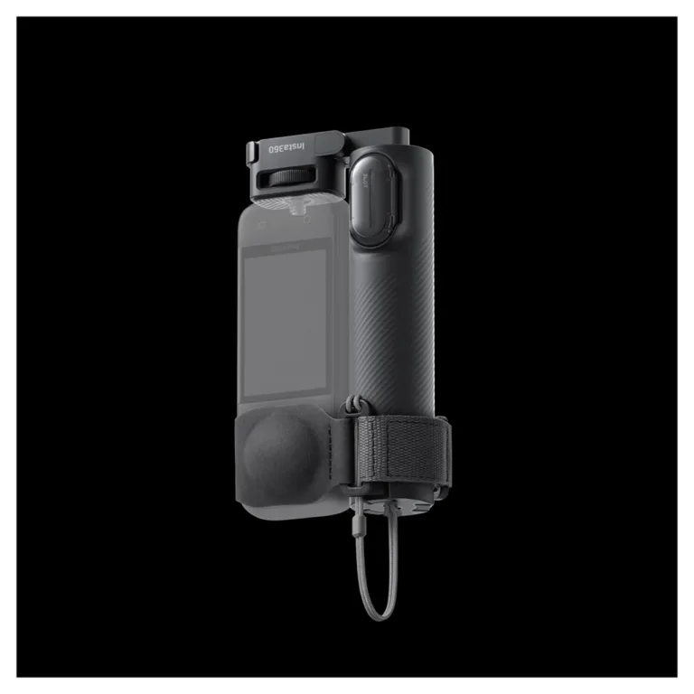 Insta360 CINSEAVE 16,6–58,5 cm must kokkupandav 2-in-1 selfiepulk ja statiiv (1/4'' kinnitus), sobib X5, X4, X3
