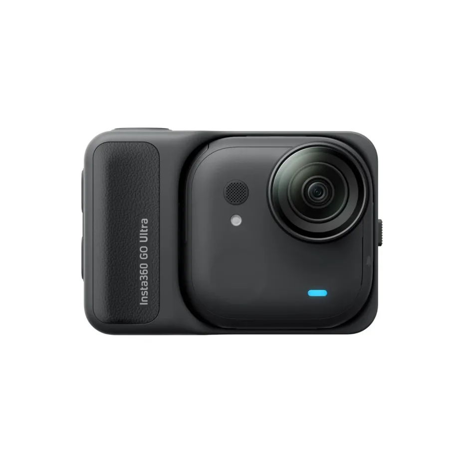 Insta360 GO Ultra Bundle Midnight Black 4K60fps tegevuskaamera, 1450 mAh aku, puuteekraan, USB-C, Wi-Fi, Bluetooth 5.4, iOS/Android ühilduvusega – 10