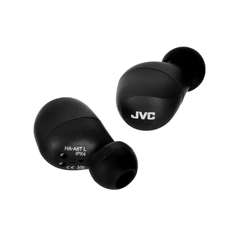 JVC HA-A6TBU mustad juhtmevabad in-ear kõrvaklapid, IPX4, 23 h – 6
