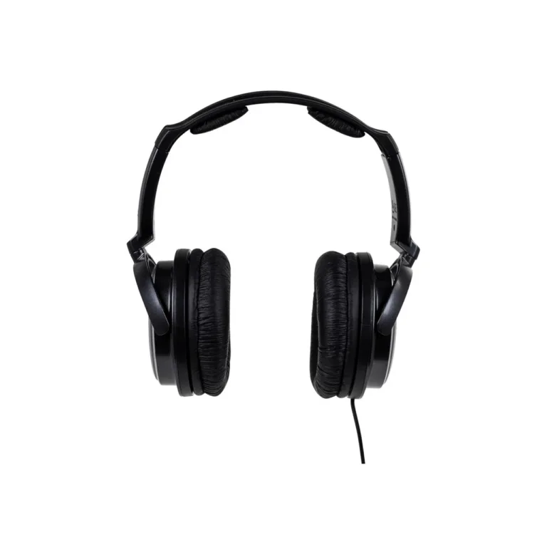 JVC HA-RX500-E 3,5 m juhtmega must-valged pea peale kõrvaklapid muusika kuulamiseks, 40 mm neodüüm-draiver, 6,3 mm adapter