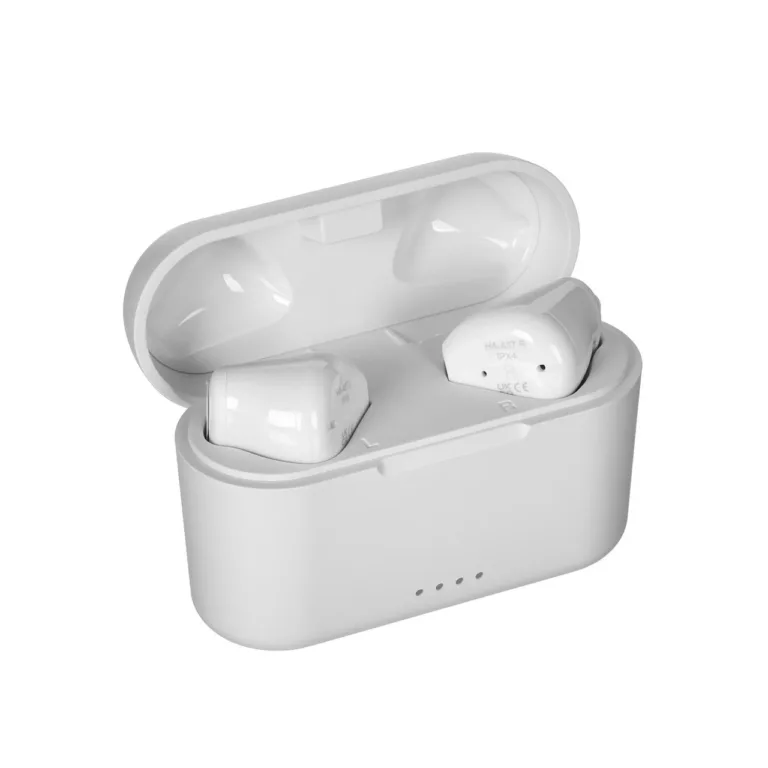 JVC HAA-3TWU valged juhtmevabad in-ear kõrvaklapid laadimiskarbi ja mikrofoniga, Bluetooth 5.1, 7,5+22h aku