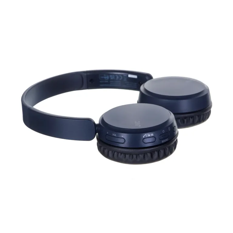 JVC HAS-36WAU 35 h sinised Bluetooth 5.2 kõrvaklapid mikrofoniga, 157 g, USB-laadimine