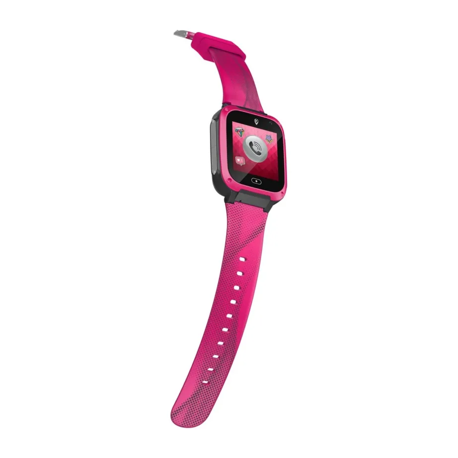 KiDiZ KIDI KW_M_BSC_R 1,4″ roosa/silikoon nutikell lastele, kõne ja kaameraga, LBS asukohamääramisega, 2G, SOS-nupuga – 4