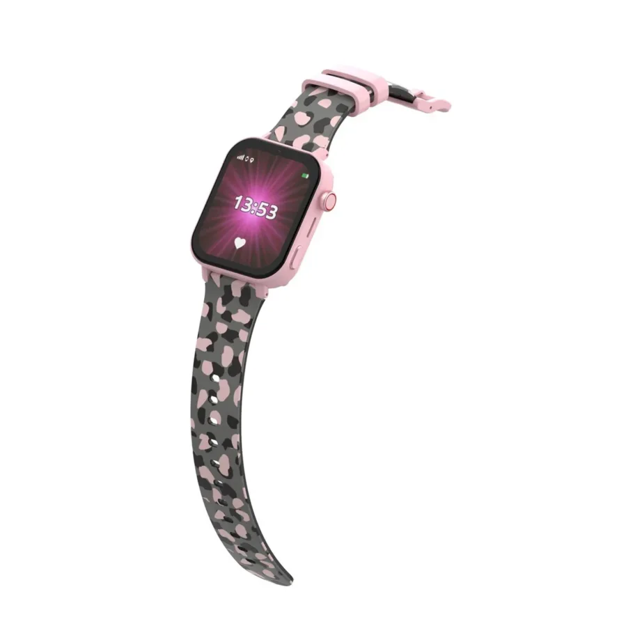 KiDiZ KIDI KW_M_CNCT_N 4G 1,85″ IP67 GPS roosa/must laste nutikell kaameraga Android/iOS-ile – 3