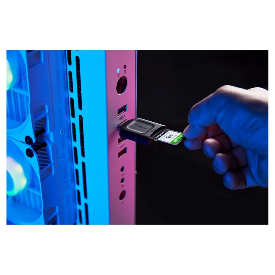 Kingston SDS3/1TB 1TB SDXC UHS-I U3 V30 mälukaart, 150MB/s lugemiskiirus, must/valge/roheline – 3